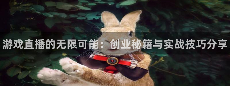 多彩娱乐登录网址：游戏直播的无限可能：创业秘籍与实战技巧分享